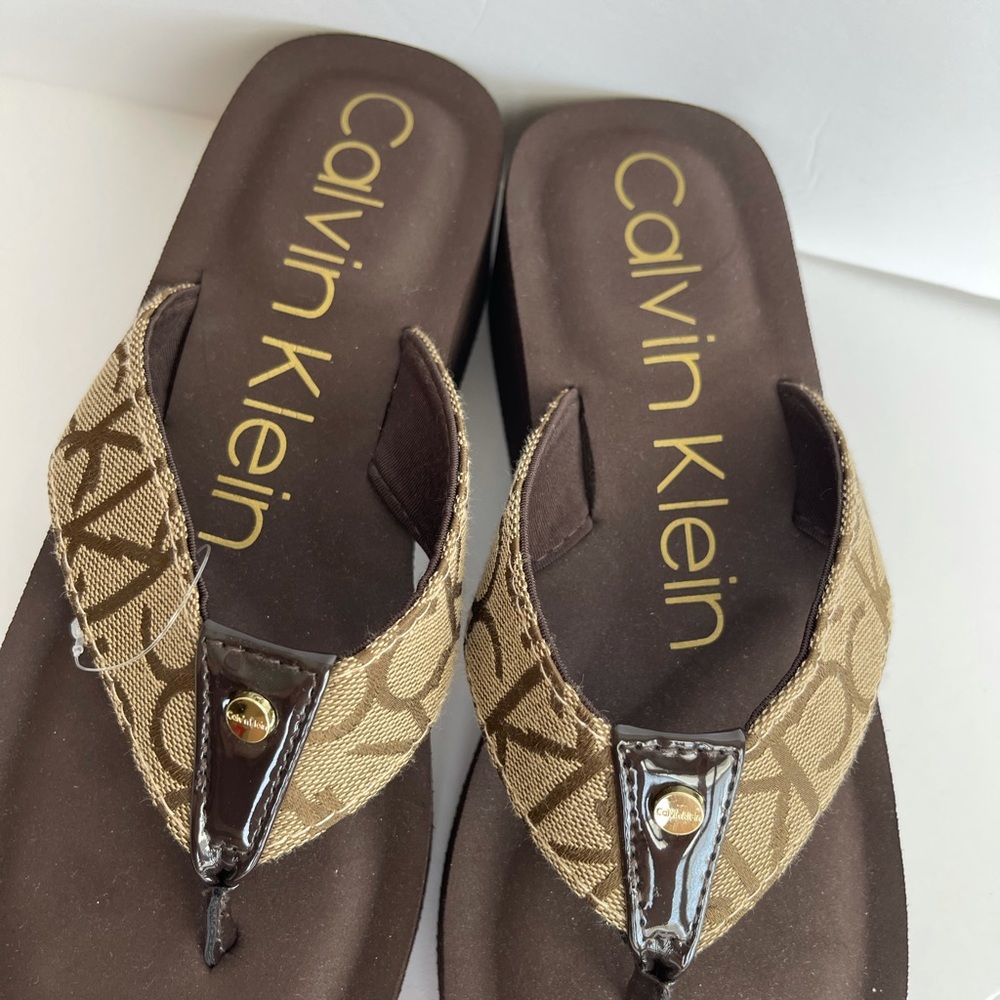 Kevin Kline women slipper shoes brown size 9